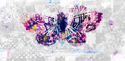 Silhouette de papillon - Teis Albers