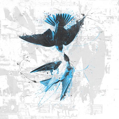 Oiseaux en spirale II - Teis Albers