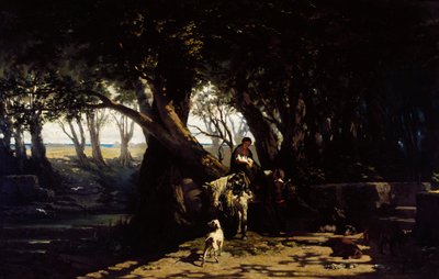 Ardenza ou Oliveraie à Antignano - Telemaco Signorini