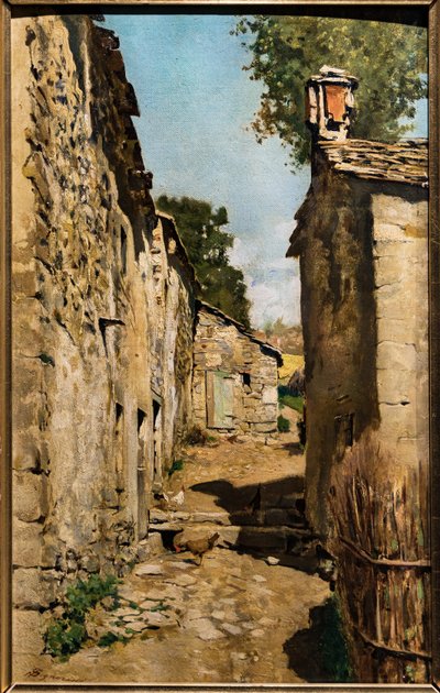 Bâtiment de ferme à Settignano, vers 1862 - Telemaco Signorini