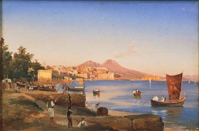 Naples vue de Mergellina - Teodoro Duclere