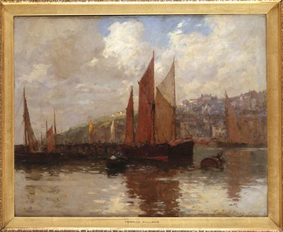 Dans le port de Brixham - Terrick Williams