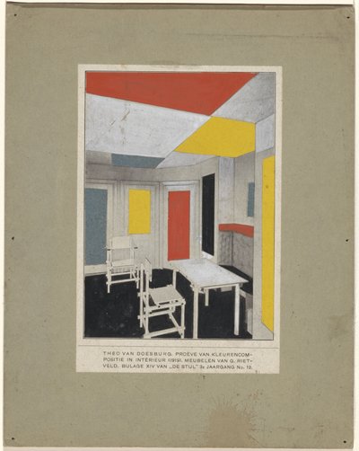 Solution de couleur - Theo van Doesburg