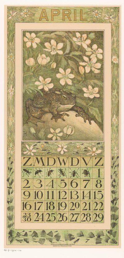 Pad sous les fleurs - Theo van Hoytema
