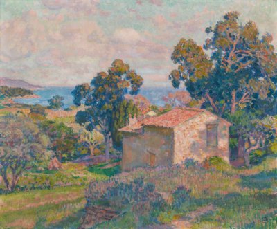 Paysage de Provence - Théo van Rysselberghe