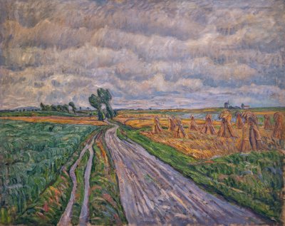 Chemin de campagne dans la Mark - Theo von Brockhusen