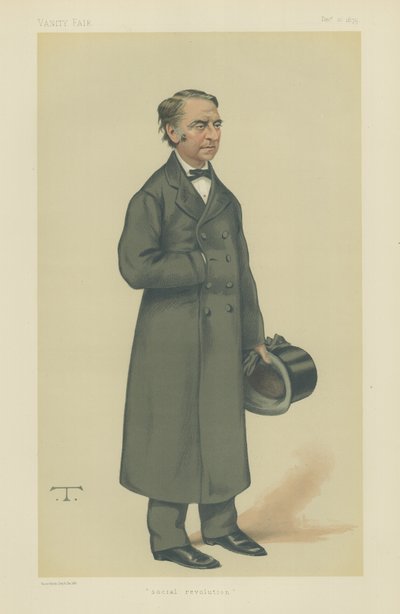 Louis Jean Joseph Charles Blanc (lithographie en couleur) - Theobald Chartran