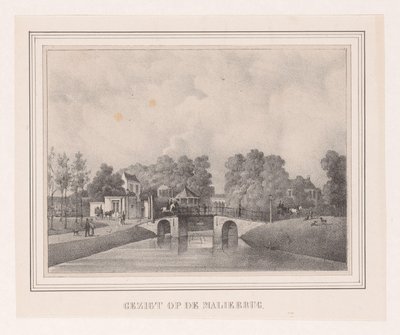 Pont de Malie à Utrecht - Theodoor Soeterik (possibly)