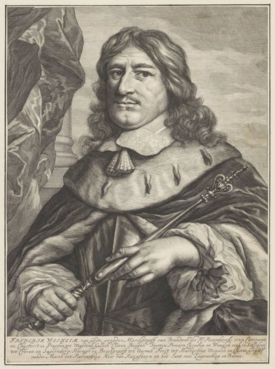 Portrait de Frédéric-Guillaume de Brandebourg - Theodor Matham