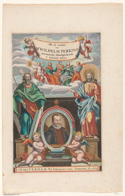 Portrait de William Perkins - Theodor Matham