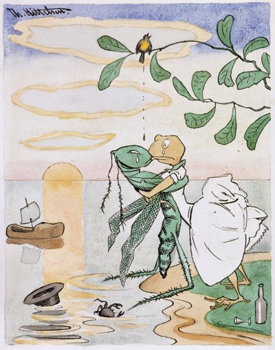 Amour malade - Theodor Kittelsen