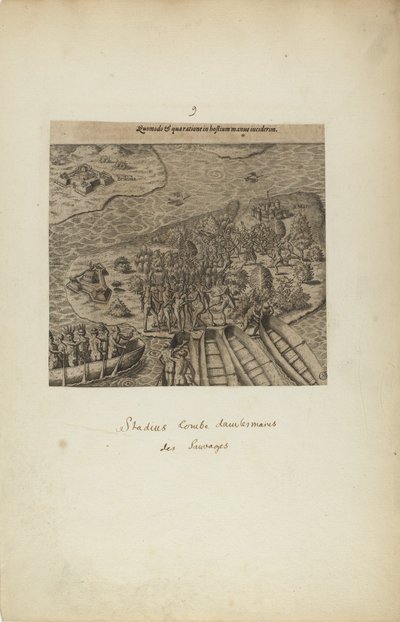 Quomodo et Qua Ratione in Hostium Manus Incidierim. (extrait du livre Americae, troisième partie) - Theodor de Bry