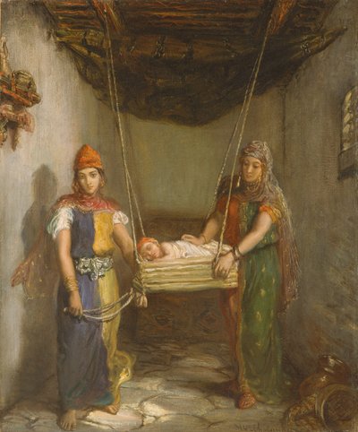 Scène dans le quartier juif de Constantine - Théodore Chassériau