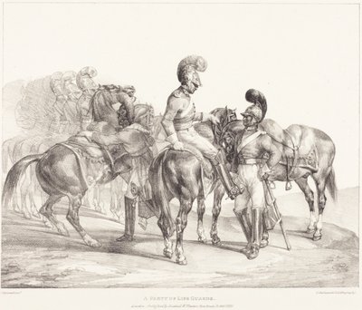 Une équipe de maîtres-nageurs sauveteurs - Theodore Gericault