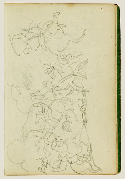 Bataille de cavalerie - Theodore Gericault