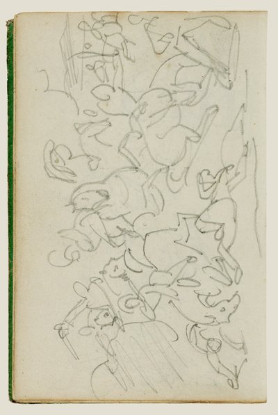 Bataille de cavalerie - Theodore Gericault