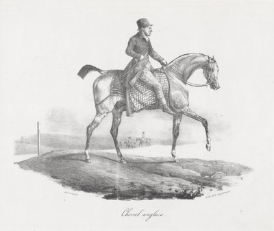 Cheval anglais (An English Horse) - Theodore Gericault