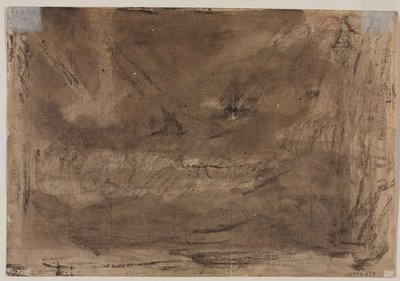 Étude compositionnelle? (verso) - Theodore Gericault