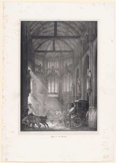 Église de Saint-Nicolas de Rouen (Saint NIcholas Church, Rouen) - Theodore Gericault