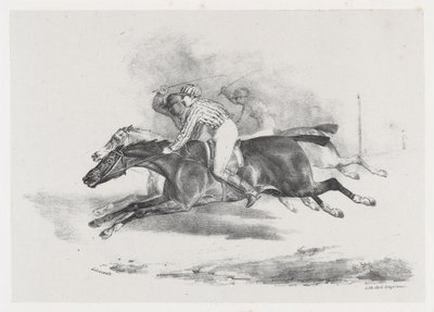 La Course (La Course) - Theodore Gericault