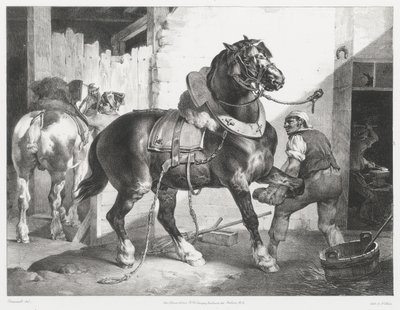 Le Maréchal français (The French Blacksmith) - Theodore Gericault
