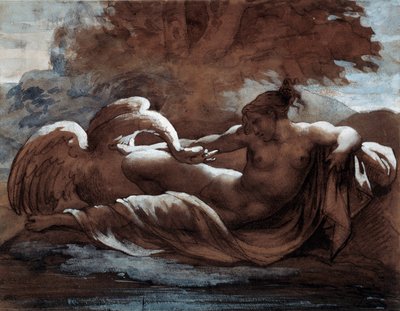 Léda et le cygne - Theodore Gericault