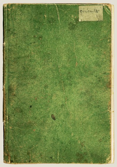 Carnet de croquis - Theodore Gericault