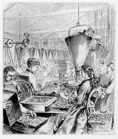 Usine de munitions mécanisée à Bridgeport, Connecticut - Theodore Russell Davis