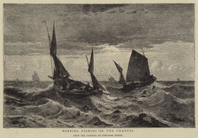 Pêche au hareng dans la Manche - Theodore Weber