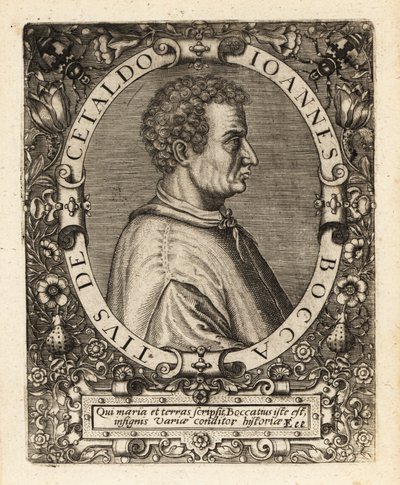 Giovanni Boccaccio, écrivain italien - Theodore de Bry