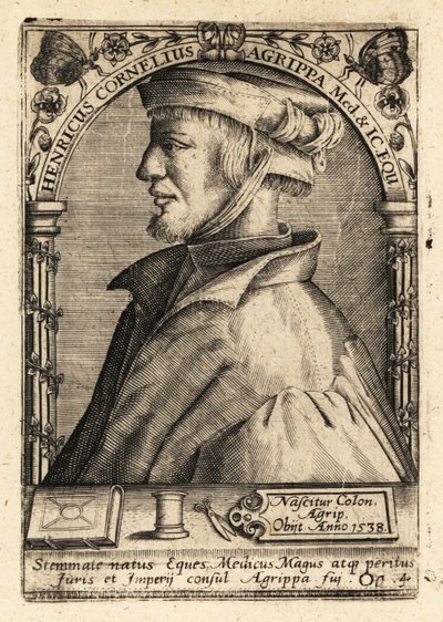 Heinrich Cornelius Agrippa von Nettesheim, polymathe allemand - Theodore de Bry