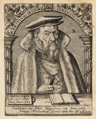 Modestinus Pistoris - Theodore de Bry