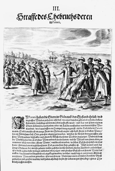 Régler un compte, 1606 - Theodore de Bry