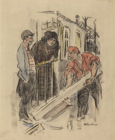 Potins - Théophile Alexandre Steinlen