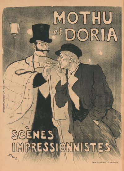 Mothu et Doria - Théophile Alexandre Steinlen
