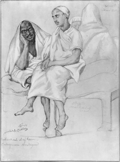 Noir et Arabe de Mostaganem - Théodore Chassériau