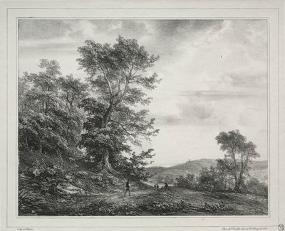 Paysage avec figures, 1817 - Jean Antoine Theodore Gudin