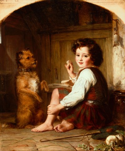 Mendier du pain - Thomas Francis Dicksee