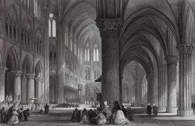 Cathédrale Notre-Dame, Paris - Thomas (after) Allom