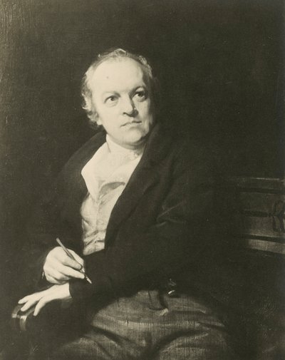 William Blake, poète et artiste anglais - Thomas (after) Phillips