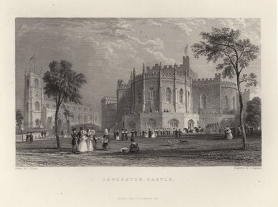 Château de Lancaster - Thomas Allom