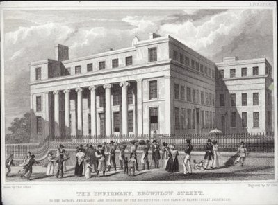 Infirmary de Liverpool, Brownlow Street - Thomas Allom