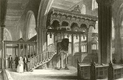 Église de Sefton, Lancashire - Thomas Allom