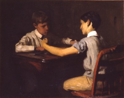 Joueurs de dames - Thomas Anshutz