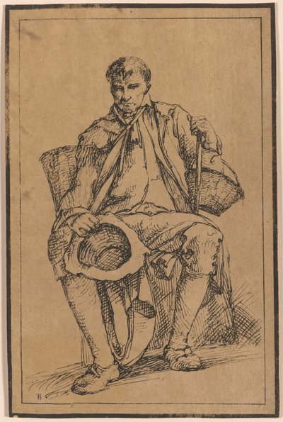 Quarante impressions lithographiques de dessins de paysages par Thomas Barker, sélectionnées parmi ses études de figures rustiques d