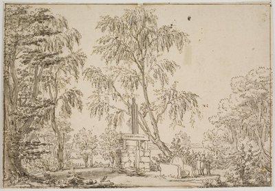 Partie du jardin de Fredensborg avec "l
