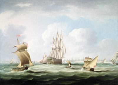 Un Premier Rang avec un Vice-Amiral de la Flotte Blanche et d
