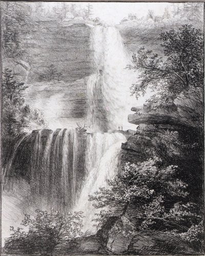 Chutes à Catskill - Thomas Cole