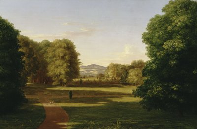 Jardins du manoir Van Rensselaer - Thomas Cole