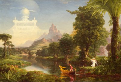Le Voyage de la Vie : Jeunesse, 1842 - Thomas Cole